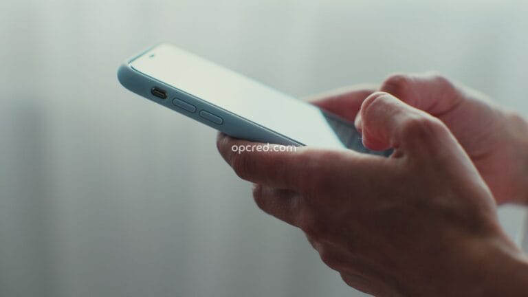 App Itaú com serviços de empréstimo Itaú para simulação