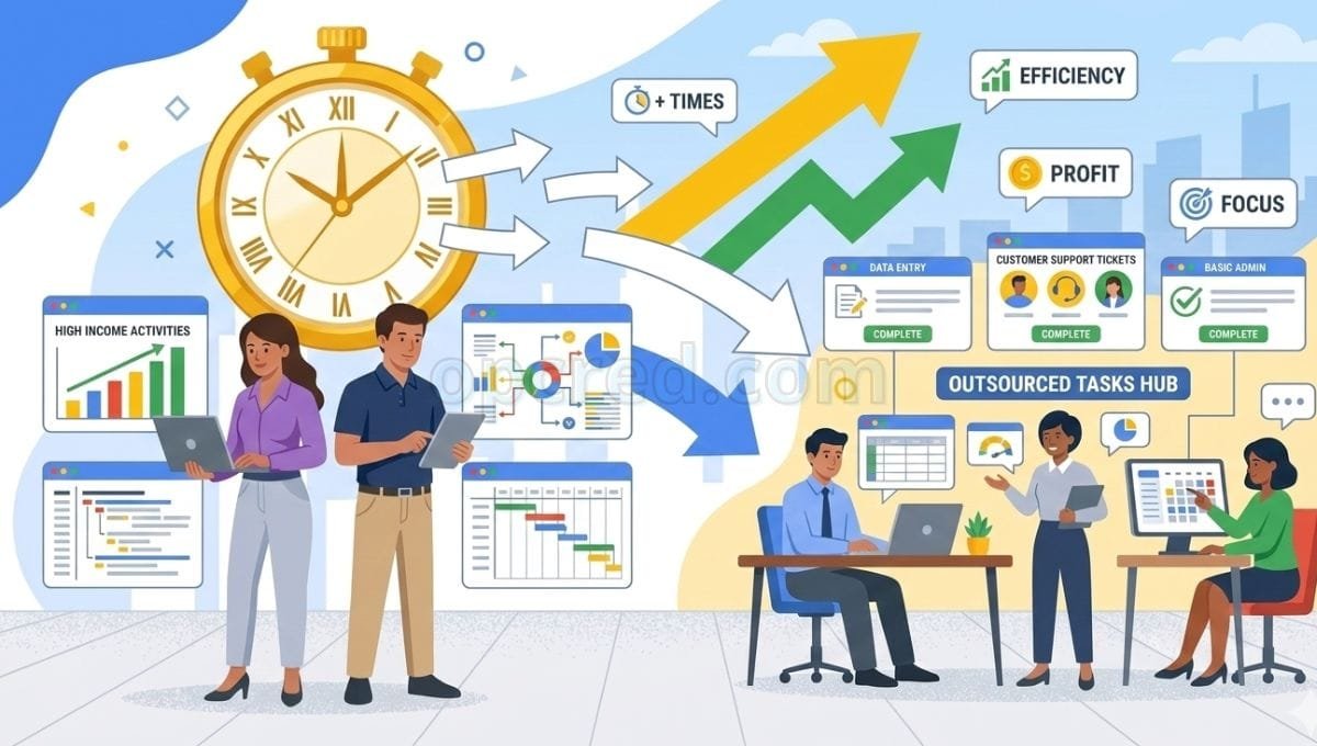 Compre o Seu Tempo: Guia Prático para Ganhar Mais Terceirizando o “Barato”