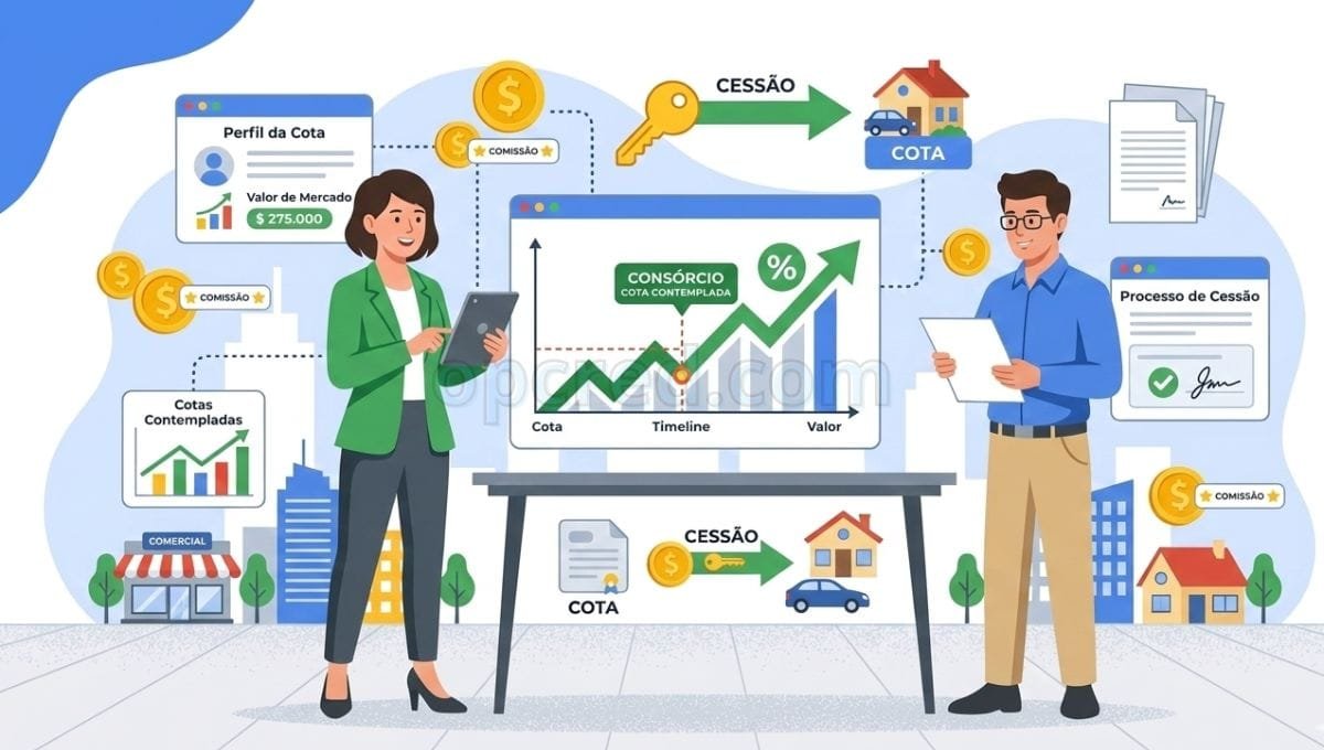 Transforme Consórcios em Lucro: O Guia para Lucrar com a Venda de Cotas Contempladas