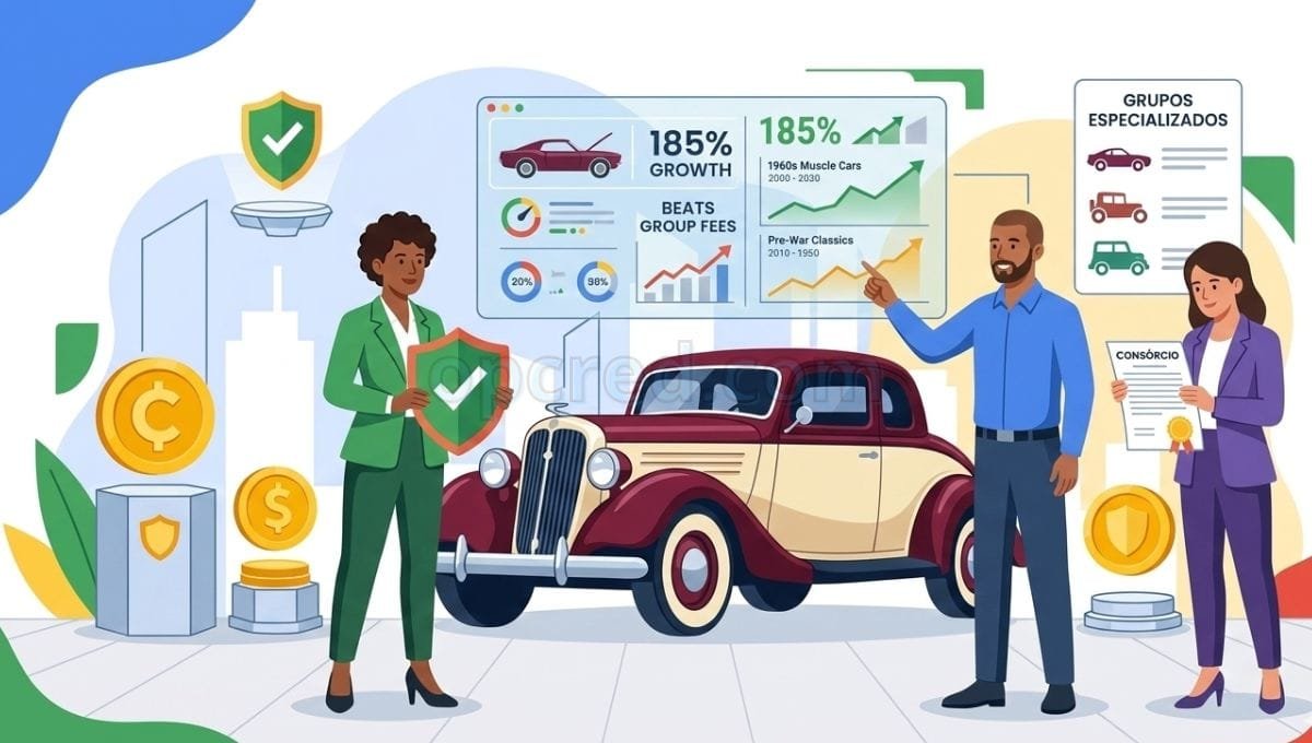 Transforme Garagem em Investimento: Como Lucrar com Consórcio de Veículos de Colecionador