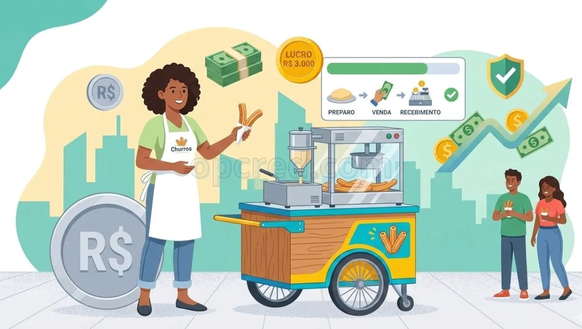 Do Carrinho ao Lucro: Como Criar uma Renda Extra de R$ 3.000 com uma Máquina de Churros