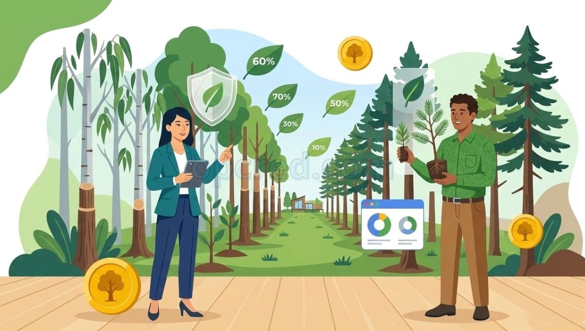 Ouro Verde: Como Lucrar com o Crescimento Biológico de Florestas